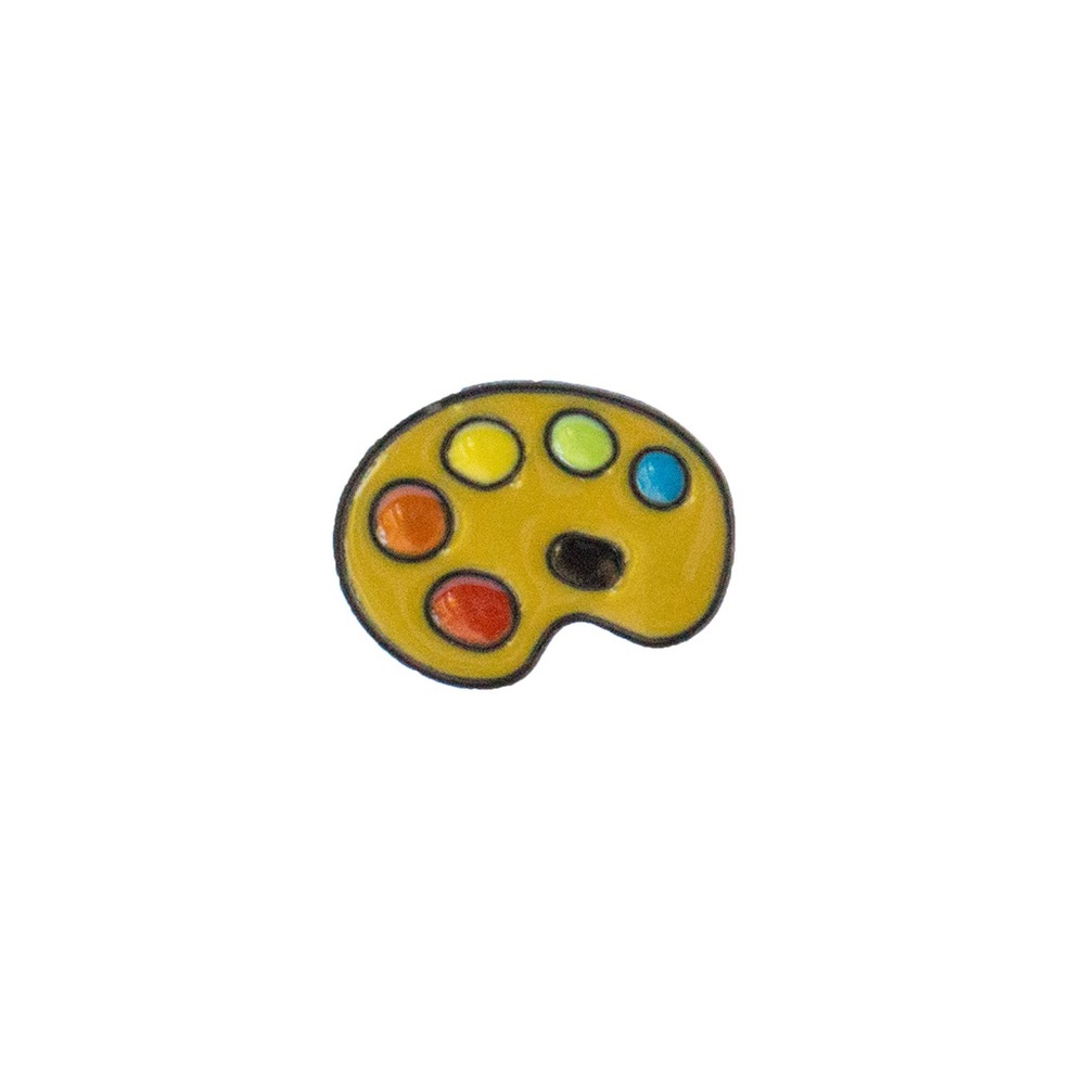 Artist painters paint palette enamel pin